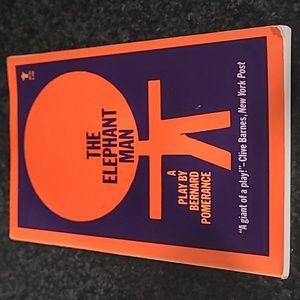 VTG The Elephant Man Play by Bernard Pomerance Paperback Book